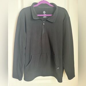 Torrid Black Quarter-Zip Sweatshirt